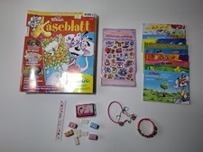 Diddl Zeitung Käseblatt 08/2010-05/2011 mit Zubehör und 10 Postkarten