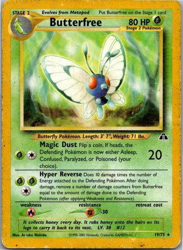 Butterfree smettbo neo - 19/75,