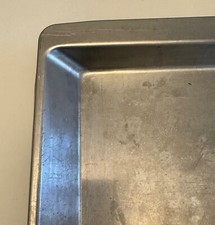 Alu-Backblech Aluminium Ofenblech 46x37,5x2,6cm gebraucht sauber