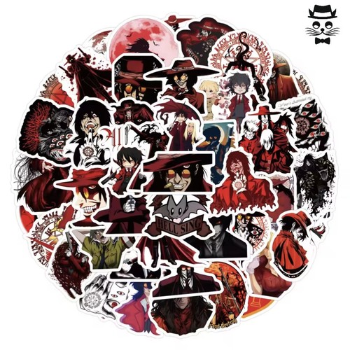 60x hellsing sticker set - 60x,