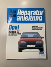 Reparaturanleitung Opel Kadett GT ab 1988 / Bucheli 1035 1036