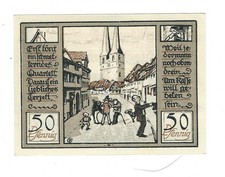 Notgeld - Quedlinburg - Musikantenserie zur 1000-Jahr-Feier -50 Pf-1922 - Bild 4