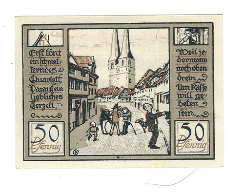 Notgeld quedlinburg - quedlinburg,