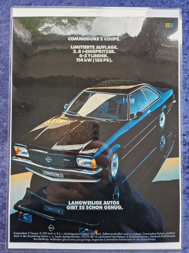 Opel commodore coupe - opel,