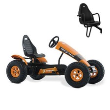 BERG Gokart X-Treme orange BFR-3 mit Gangschaltung inkl. Soziussitz