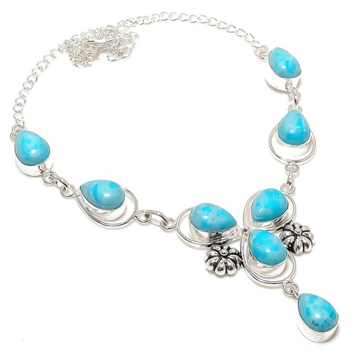 Handgefertigte blaue larimar - handgefertigte,
