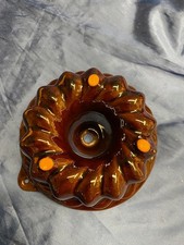 Org. Scheurich Back-Keramik Gugelhupf-Form " Aus der guten alten Zeit " Vintage