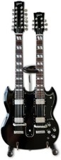 AXE HEAVEN: GG226 SLASH GIBSON 1966 EDS DBLNCK BLK GTR