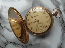 Super schöne ALPINA Art Deco Frackuhr/ Taschenuhr / vergoldet / 1930er Jahre