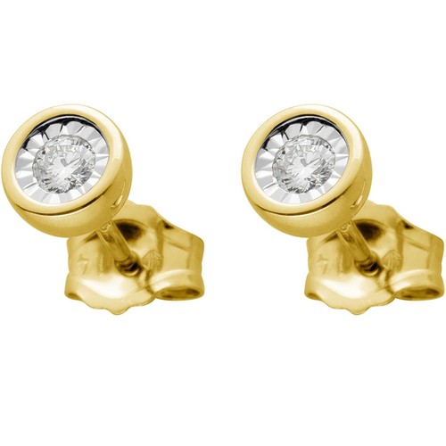 Solitär ohrstecker gold 585 - ohrstecker,
