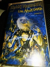 IRON MAIDEN   LIVE AFTER DEATH   EMI  HOLLAND  FIRST PRESS MC KASSETTE NEUWERTIG
