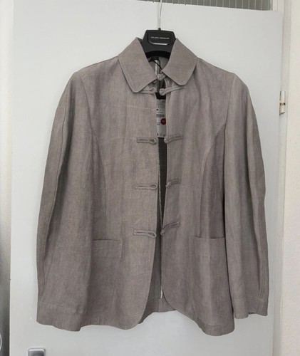 Zara damen bluse - jacke, leinen