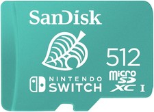 SanDisk microSDXC UHS-I Speicherkarte für Nintendo Switch 512 GB (U3, Class 10, 