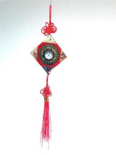 Chinesischer Feng Shui Kompass Anhänger ca. 8x8 cm Glücksbringer Talisman