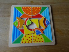 Legespiel Rätsel Holz, Spiel, vollständig, 3-3