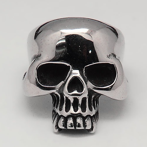 Totenkopf ring edelstahl - 2),