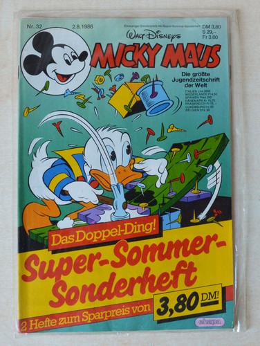 Micky maus 1987 mit - 32/1987, beilage