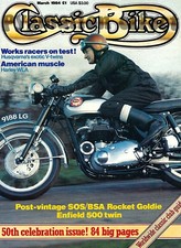 WLA Harley BSA Rocket Gold