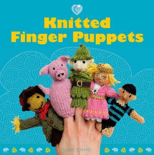 Knitted finger puppets - knitted, by