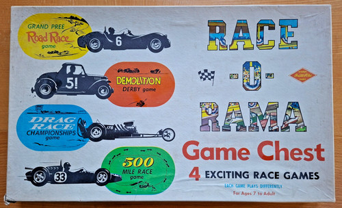 Race rama game - race-o-rama, chest