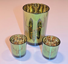 EDZARD 3er Set Windlicht