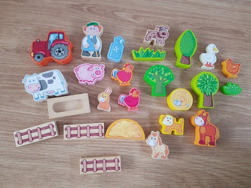Haba holzspielzeug bauernhof - holzspielzeug,