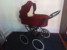 Angelcab Classic Kinderwagen 3in1  Dunkelrot NP 1300€ Gebraucht