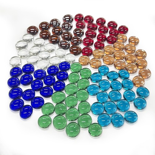 Bunte glassteine muggelsteine - bunte,