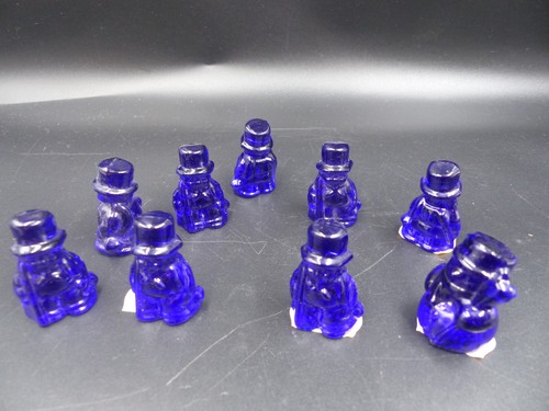 Edle weihnachtsfiguren blau - edle,