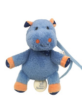 STERNTALER Spieluhr NORBERT NILPFERD S klein 15 cm Mozarts Wiegenlied Baby blau