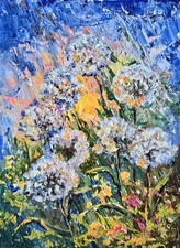 Pusteblumen Sonnenuntergang