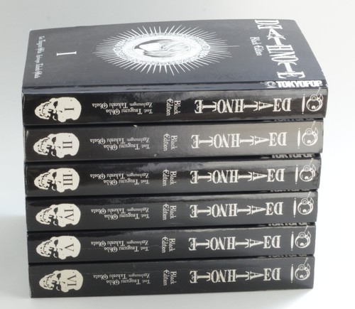 Death note black edition manga - death,