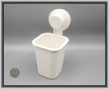 TISKEN IKEA - ZAHNBÜRSTENHALTER - Weißer Kunststoff - Sehr guter Zustand