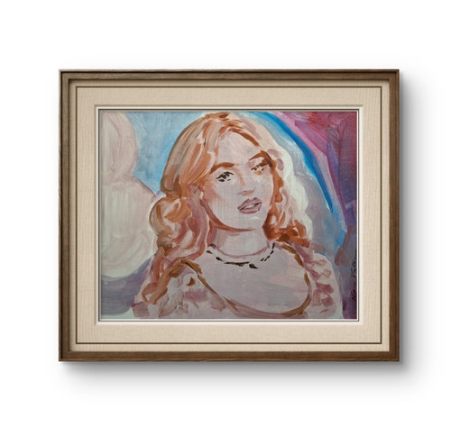 Original moderne kunst - original,