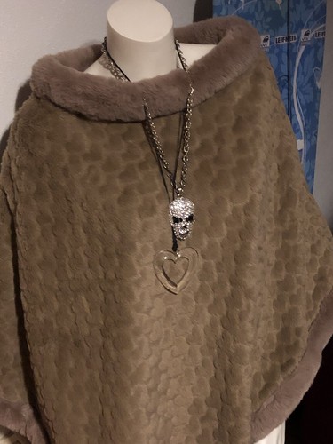 Poncho damen winter - poncho,