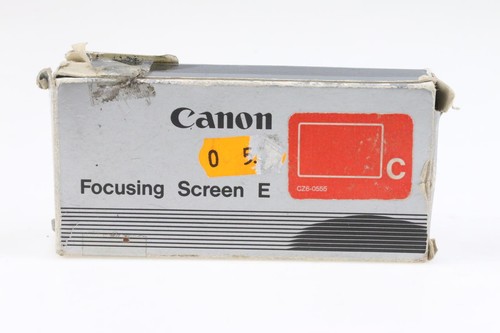Canon focusing screen c - canon, e
