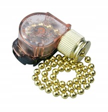 Goldener Zugschalter mit