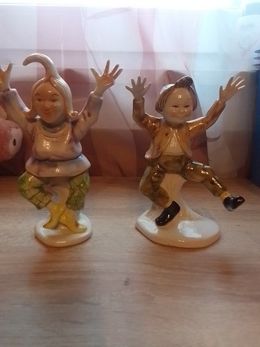 Porzellanfigur max und moritz - max,