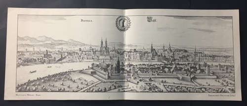Basel kupferstich merian - basel,
