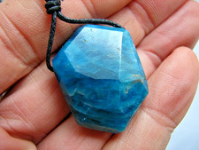 Großer blauer apatit - apatit, mit
