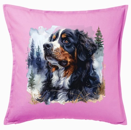 Kissenbezug pink berner sennen - pink,
