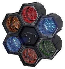 6-Kanal 282-LED Lichtorgel Lauflicht Disco Party DJ Farbwechsler Lichteffekt