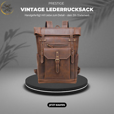 ✅ Leder Rucksack Herren