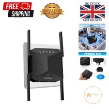 2025 Neuester WiFi Extender Booster Pro Internet Repeater mit 4 Antennen Ether...