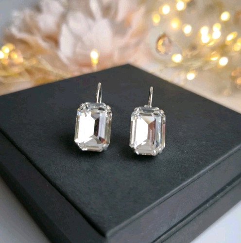 Ohrringe mit swarovski - ohrringe,