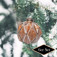 Premium Weihnachtskugel Glas