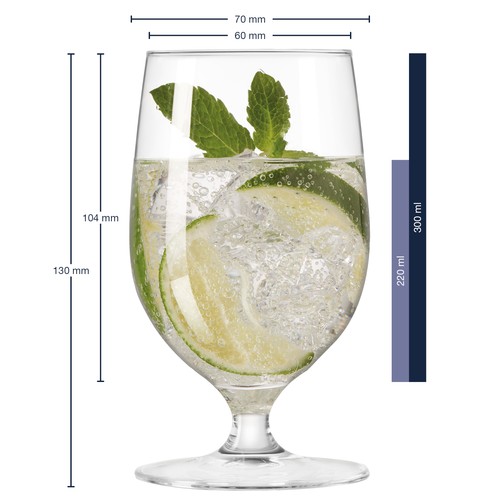 Leonardo ciao wasserglas - leonardo,