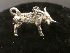925 Sterlingsilber Sternzeichen Anhänger Stier ca 2cm 4,4g  T-1538