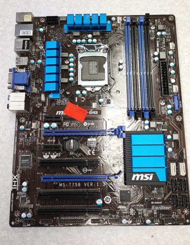 Mainboard msi z77a - mainboard, ms-7758