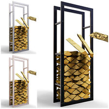 Kaminholzregal innen Metall